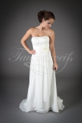 Wedding dress TW0066B - Wedding dress TW0066B Empire chiffon lace beadings for pregnant women beach wedding 1