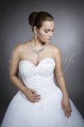 Wedding dress TW0009B - Wedding dress TW0009B tulle princess beadings sparkling glitter glamour 2