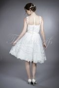 Wedding dress TW0027B - Wedding dress TW0027B short civil wedding lace vintage tattoo 3