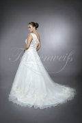 Wedding dress TW0179B - Wedding dress TW0179B A-line one holder soft tulle lace beadings great back train 3